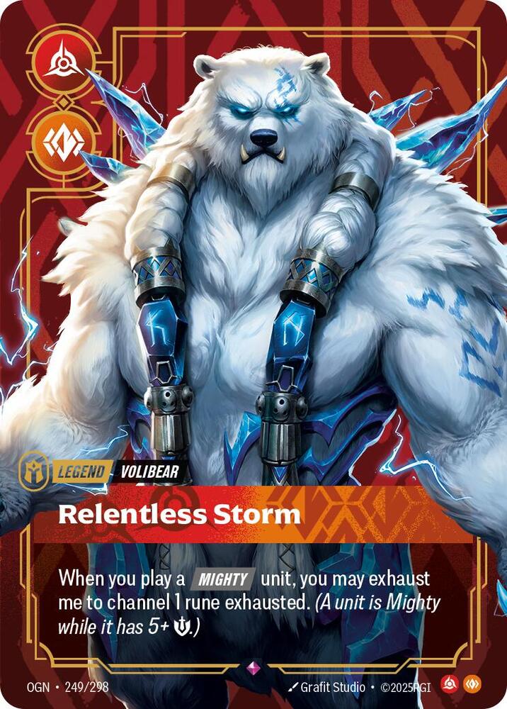 Volibear, Relentless Storm card image