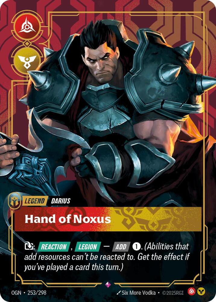 Darius, Hand of Noxus card image