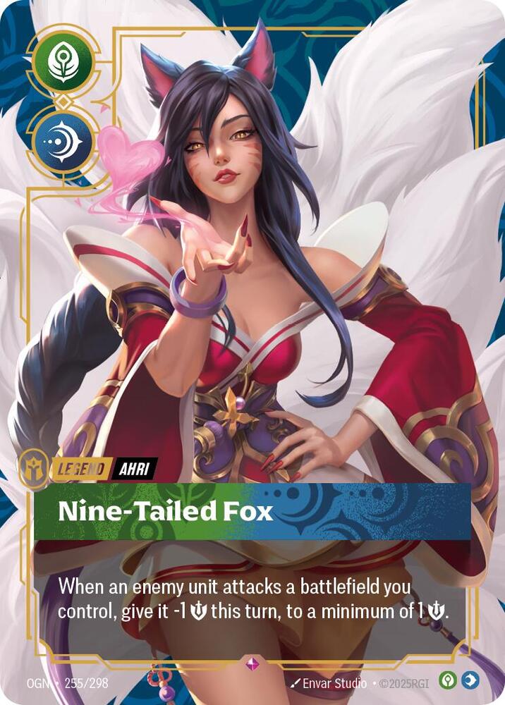 Ahri, Nine-Tailed Fox card image