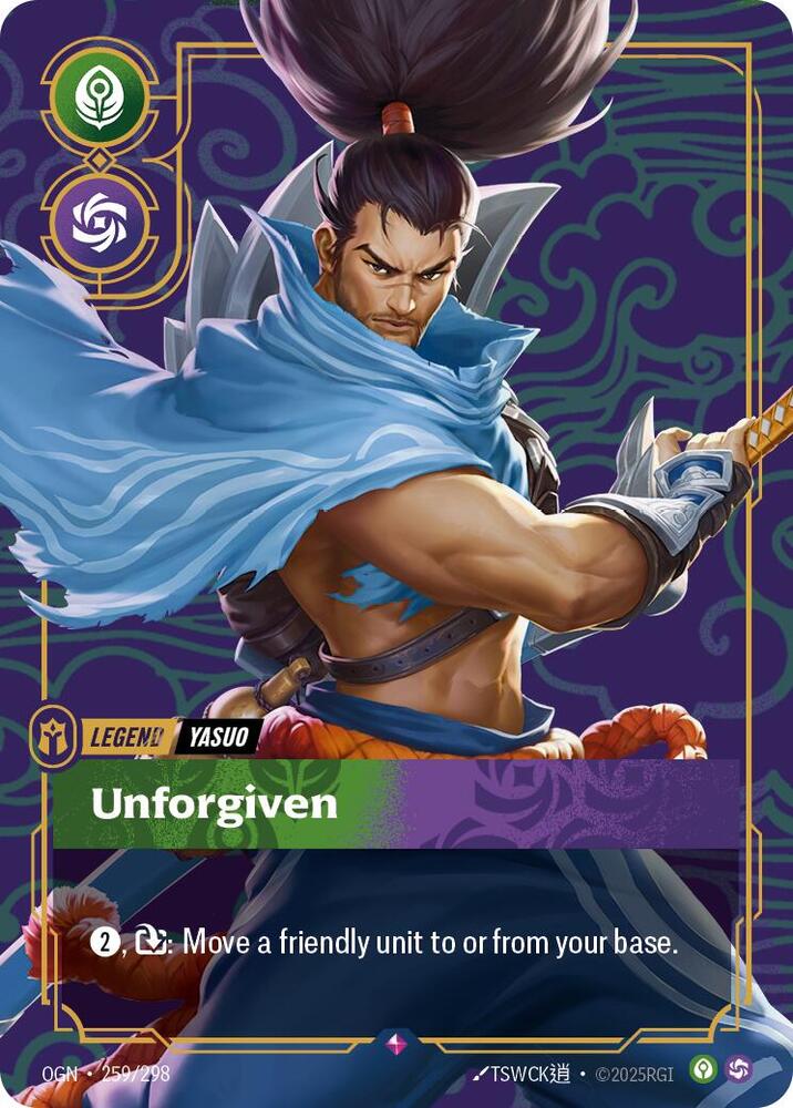 Yasuo, Unforgiven card image