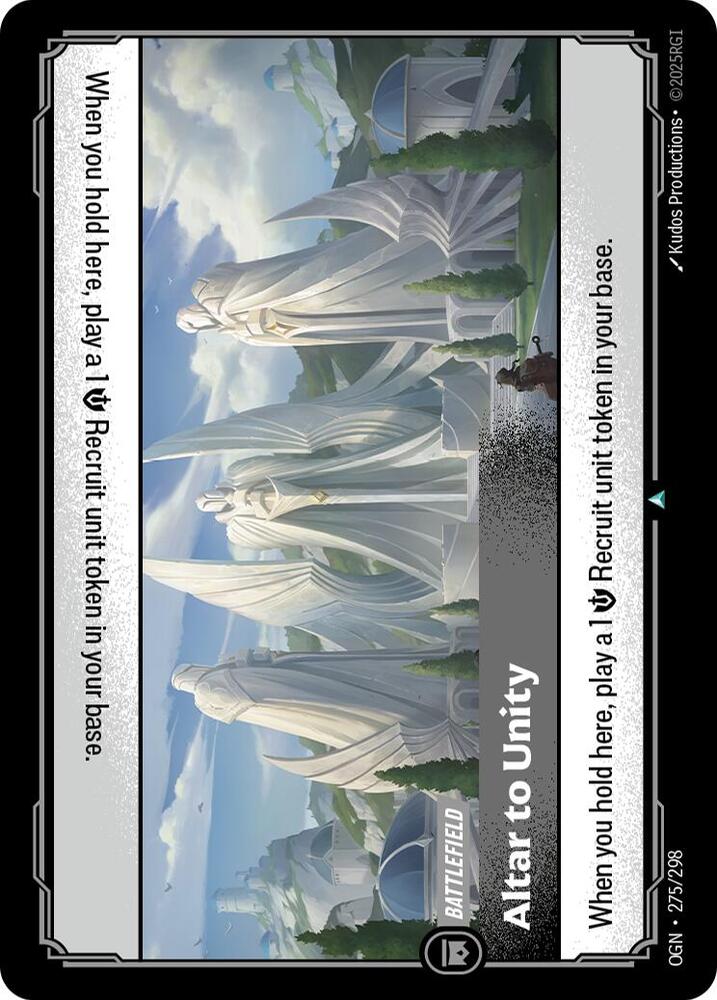 Altar to Unity card image