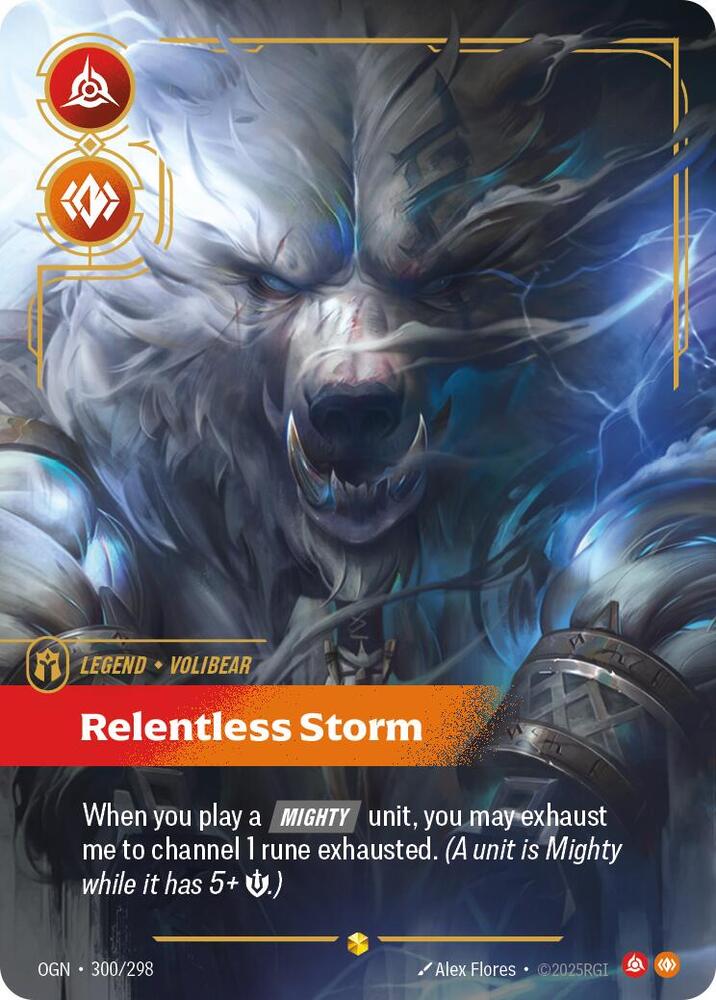 Volibear, Relentless Storm (Overnumbered) card image