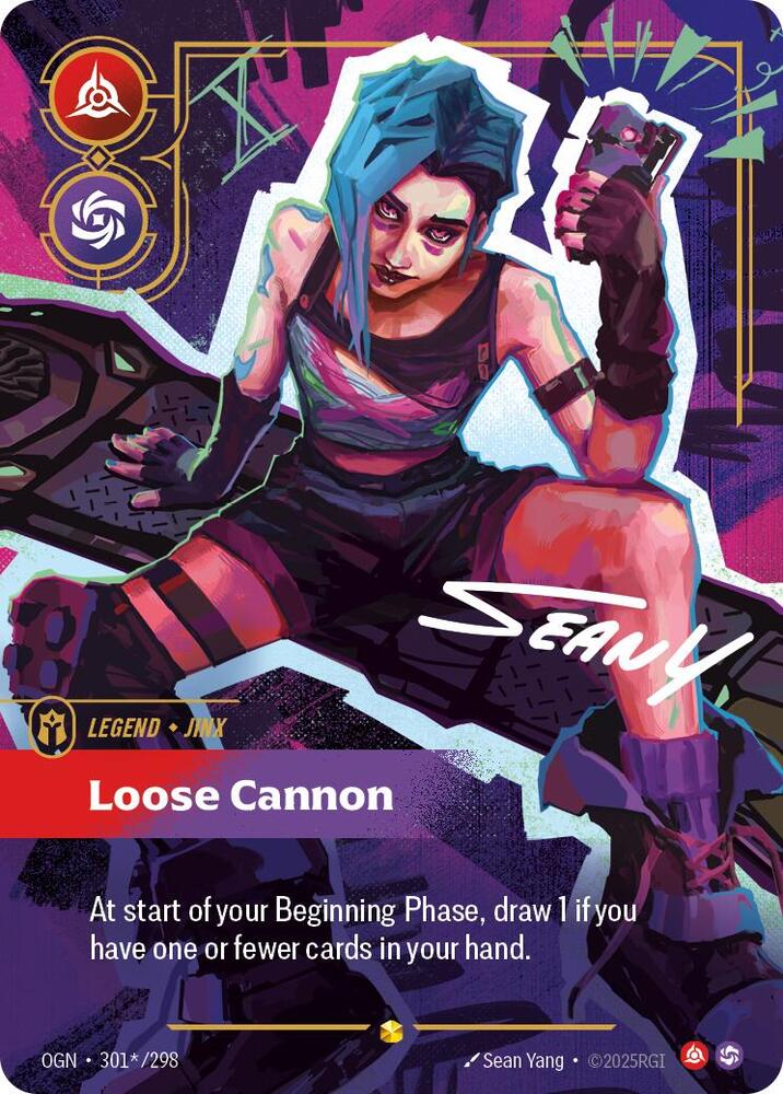 Jinx, Loose Cannon (Signature) card image