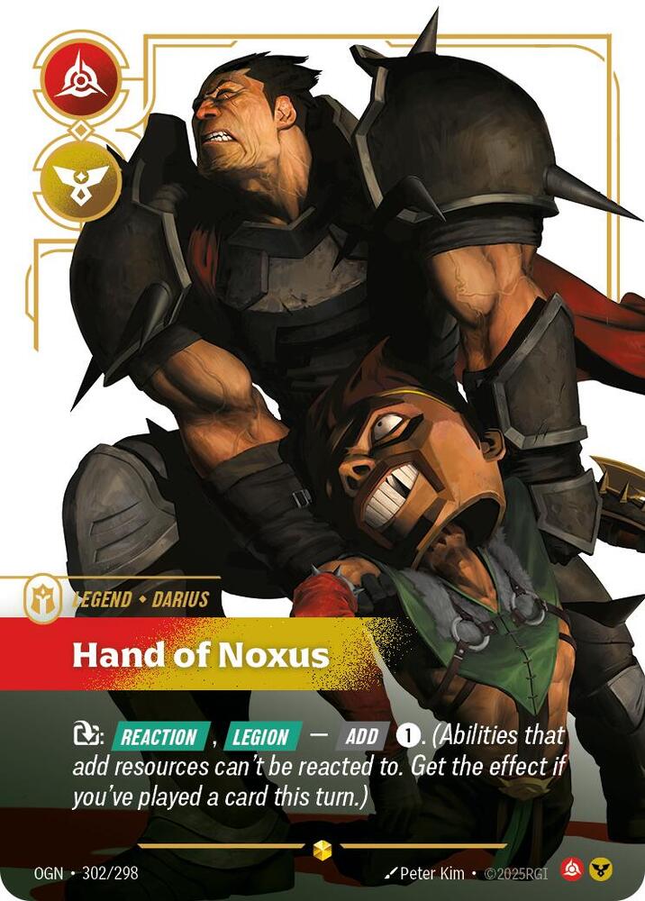 Darius, Hand of Noxus (Overnumbered) card image