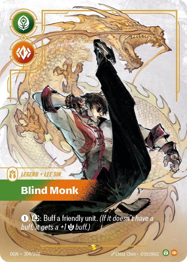 Lee Sin, Blind Monk (Overnumbered) card image