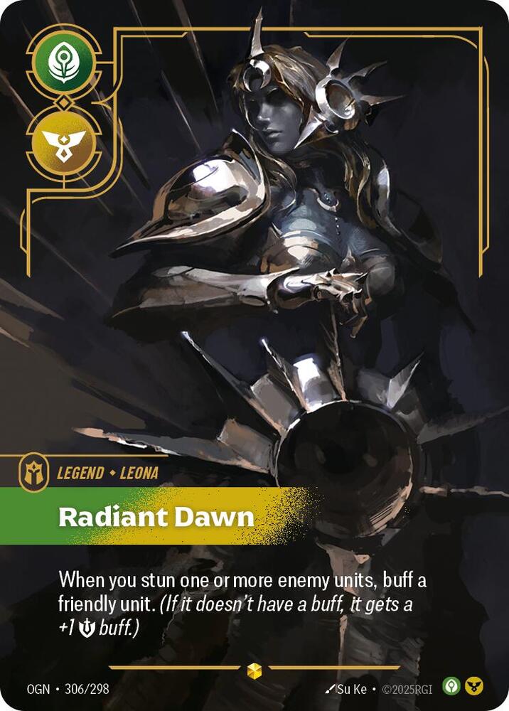 Leona, Radiant Dawn (Overnumbered) card image