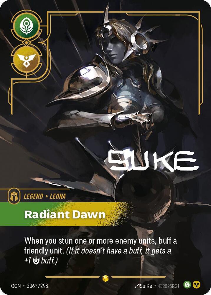 Leona, Radiant Dawn (Signature) card image