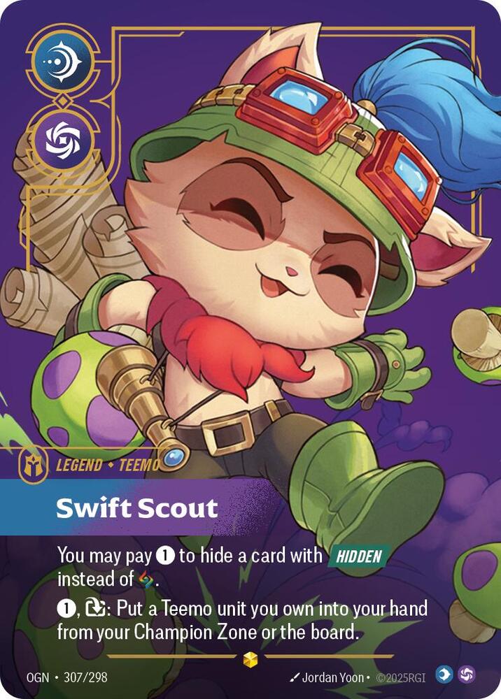 Teemo, Swift Scout (Overnumbered) card image