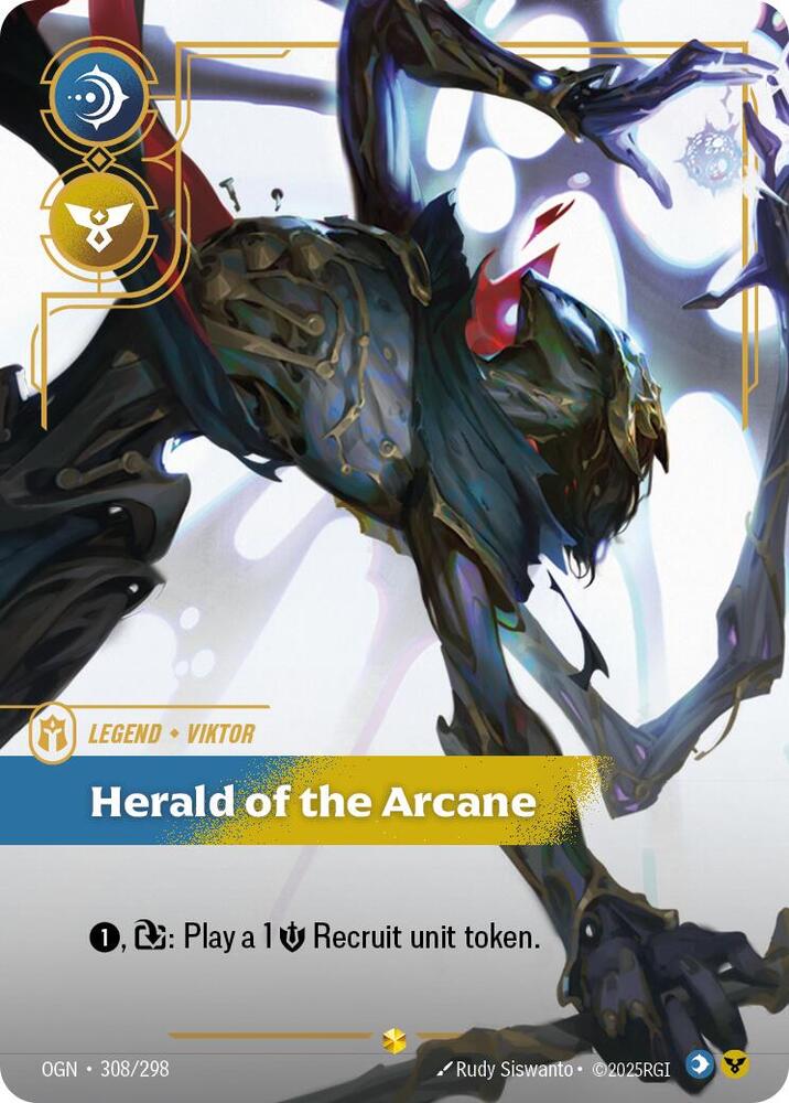 Viktor, Herald of the Arcane (Overnumbered) card image