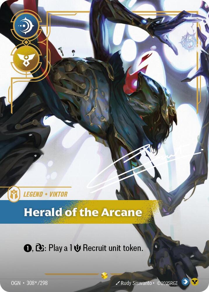 Viktor, Herald of the Arcane (Signature) card image