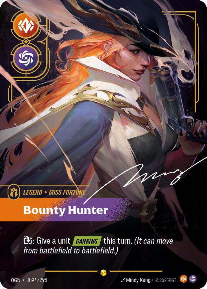 Miss Fortune, Bounty Hunter (Signature) card image