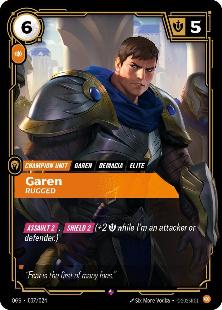 Garen, Rugged card image