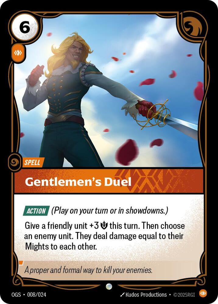 Gentlemen's Duel card image