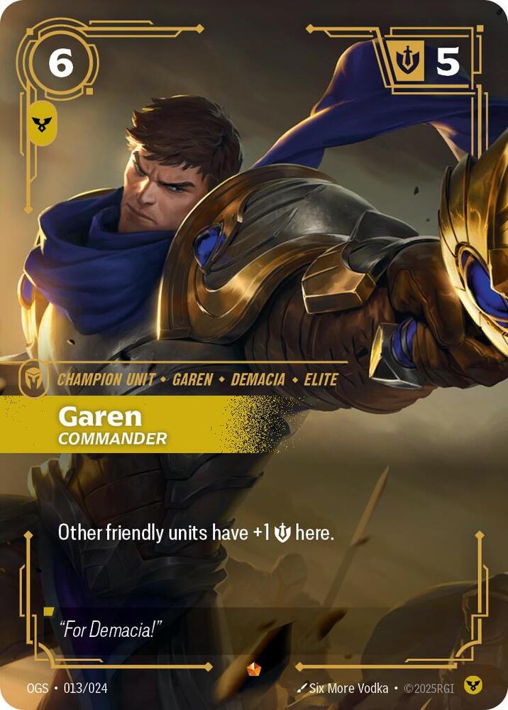 Garen, Commander card image