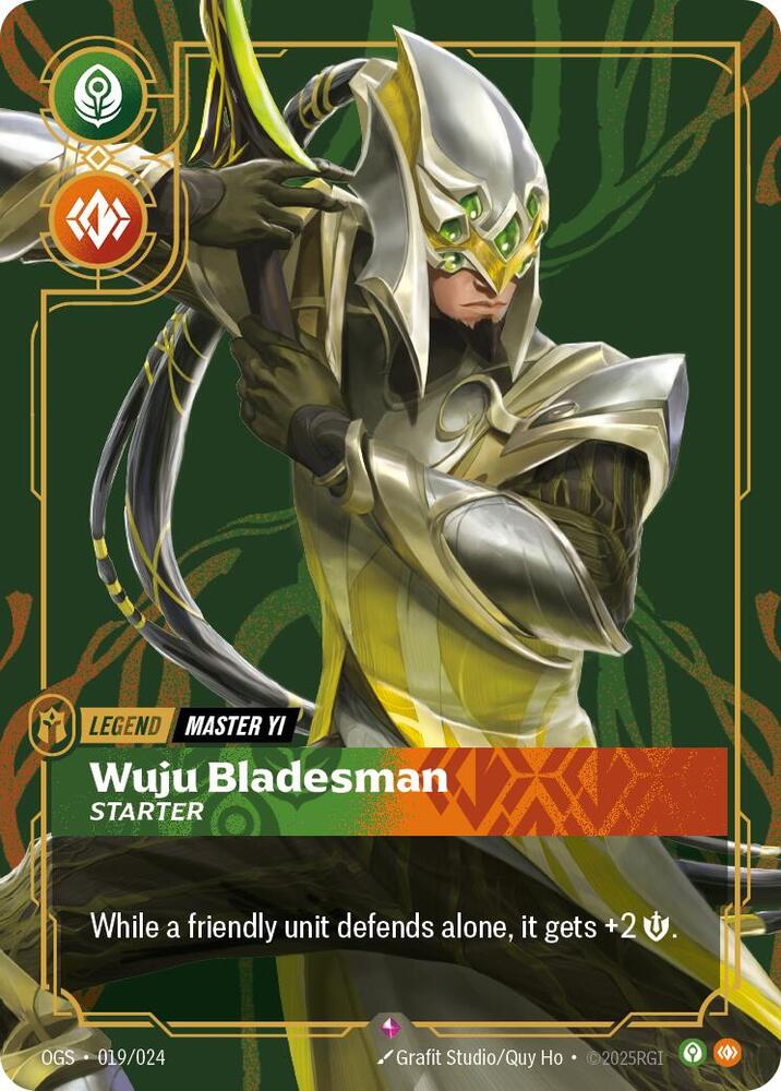 Master Yi, Wuju Bladesman (Starter) card image