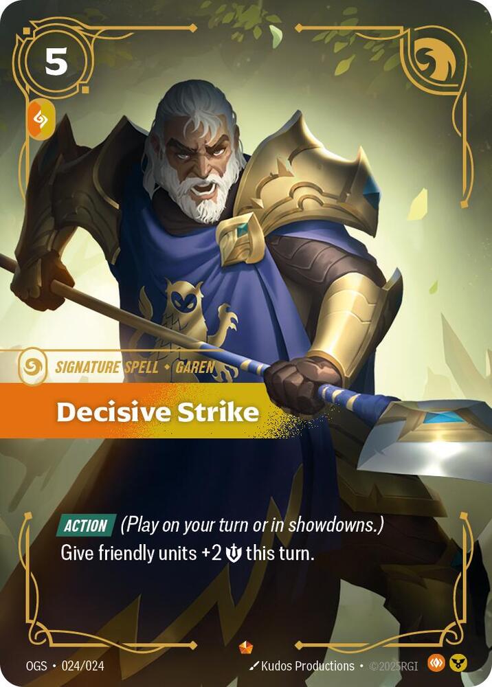 Decisive Strike card image