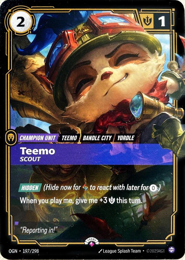 Teemo, Scout card image