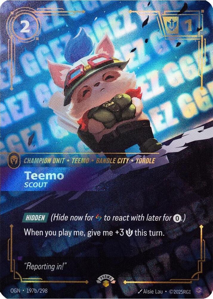Teemo, Scout (GG EZ) card image
