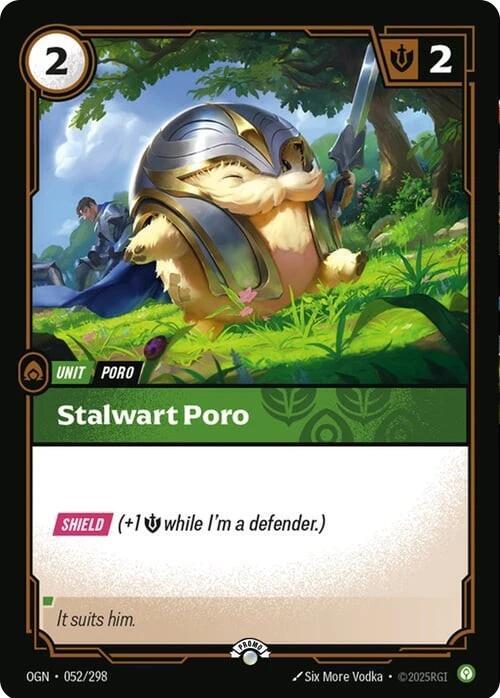 Stalwart Poro card image