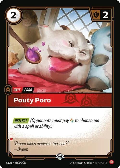Pouty Poro card image