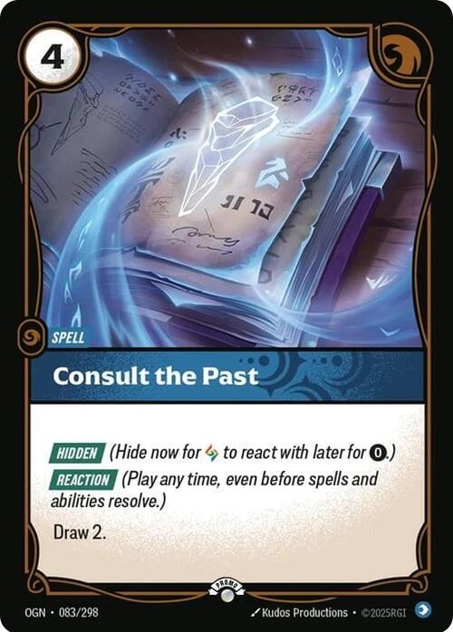 Consult the Past card image