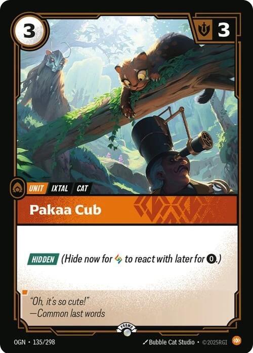 Pakaa Cub card image
