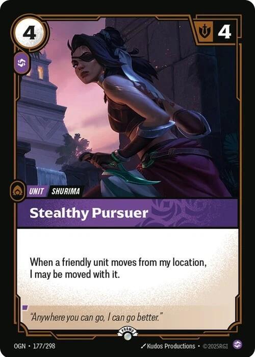Stealthy Pursuer card image