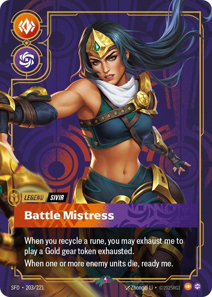 Sivir, Battle Mistress card image