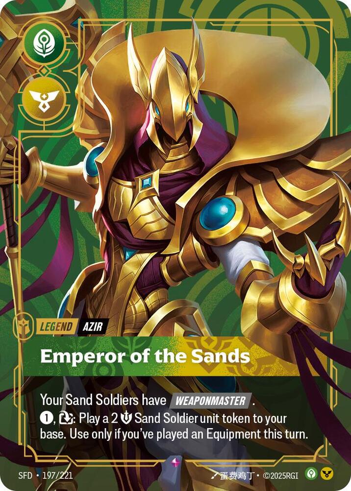 Azir, Emperor of the Sands card image