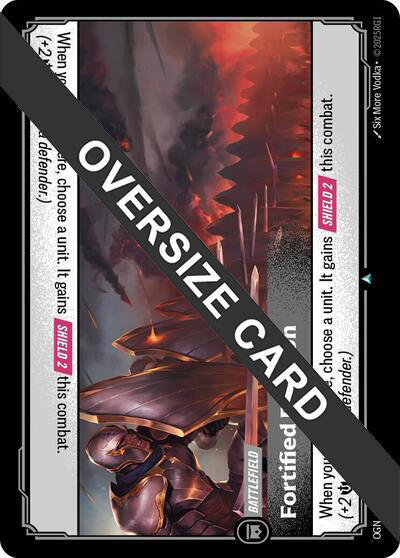Fortified Position (Oversized) card image