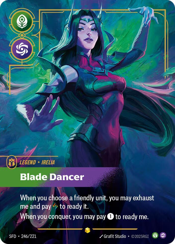 Irelia, Blade Dancer (Overnumbered) card image