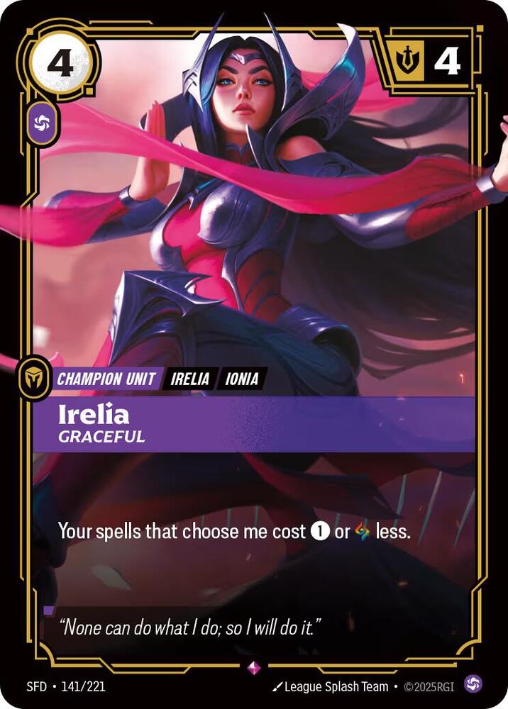 Irelia, Graceful card image