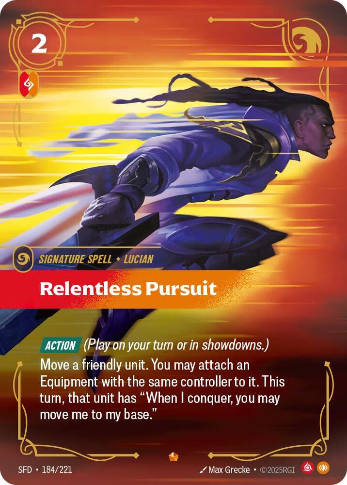 Relentless Pursuit card image