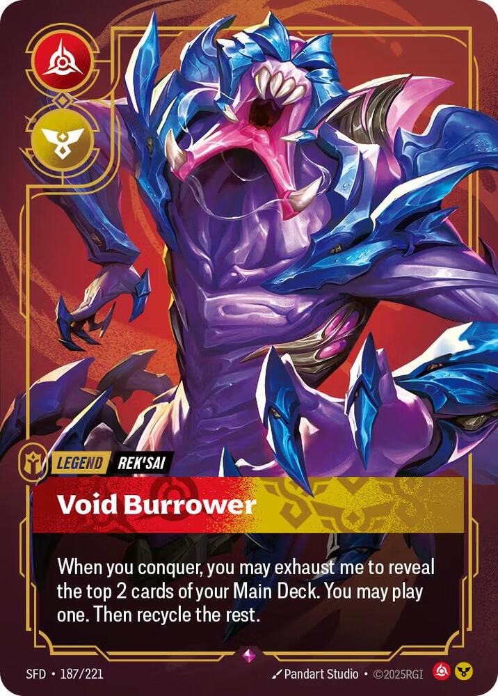 Rek'sai, Void Burrower card image