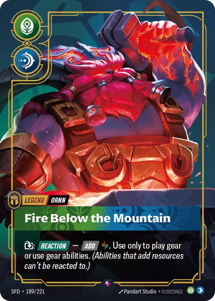 Ornn, Fire Below the Mountain card image