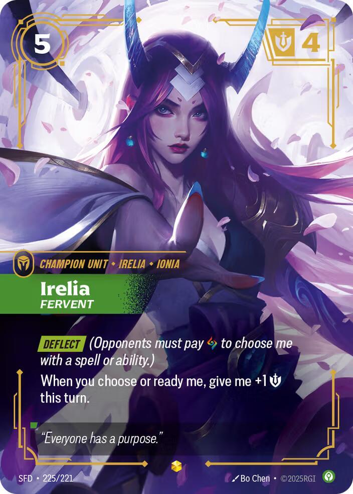 Irelia, Fervent (Overnumbered) card image