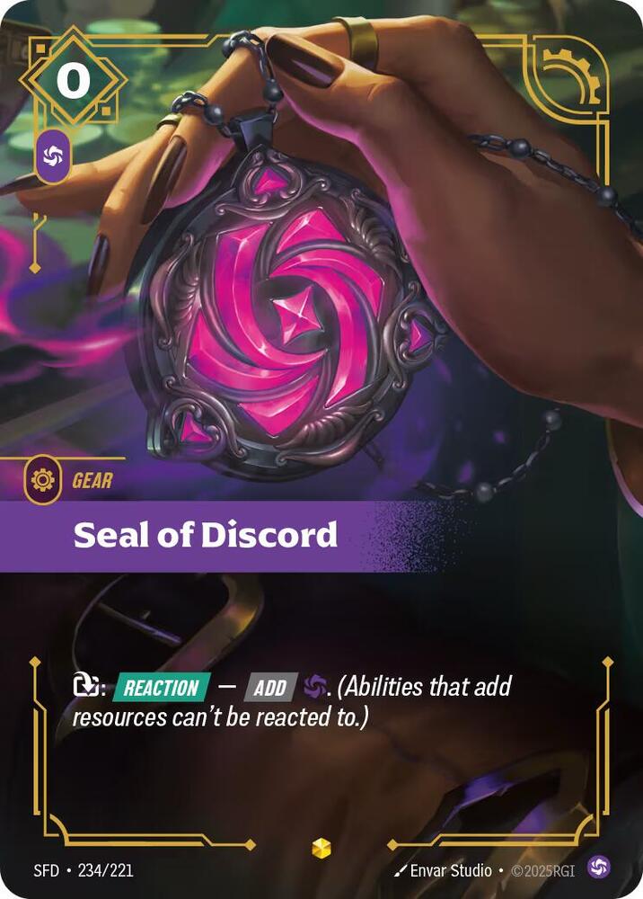 Seal of Discord (Overnumbered) card image