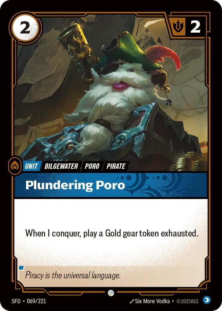 Plundering Poro card image
