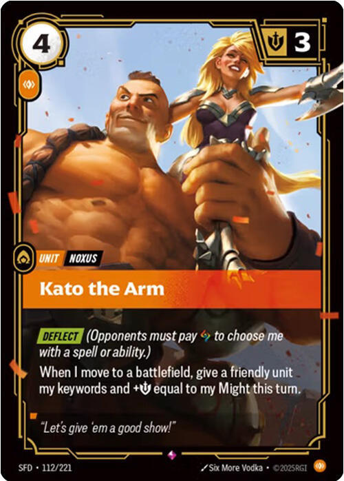 Kato the Arm card image