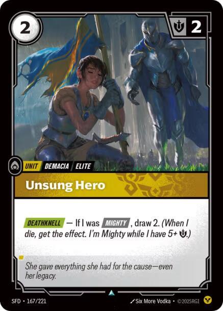 Unsung Hero card image