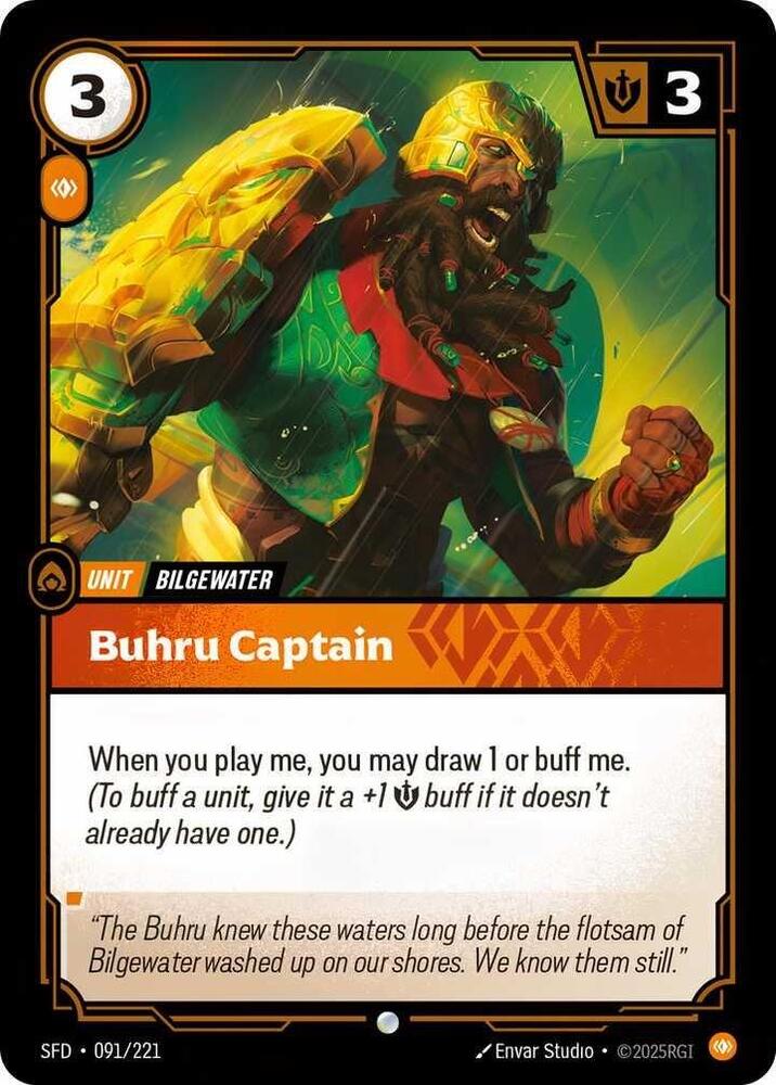 Buhru Captain card image