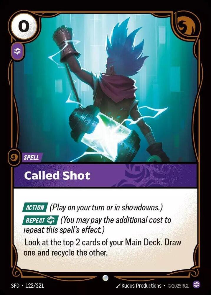 Called Shot card image