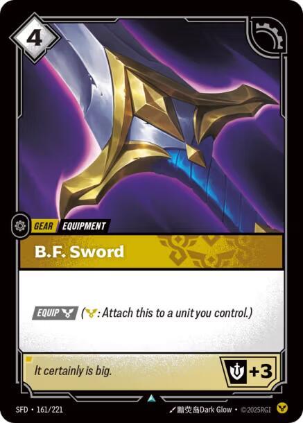 B.F. Sword card image