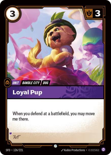 Loyal Pup card image