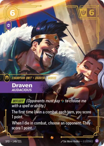 Draven, Audacious card image