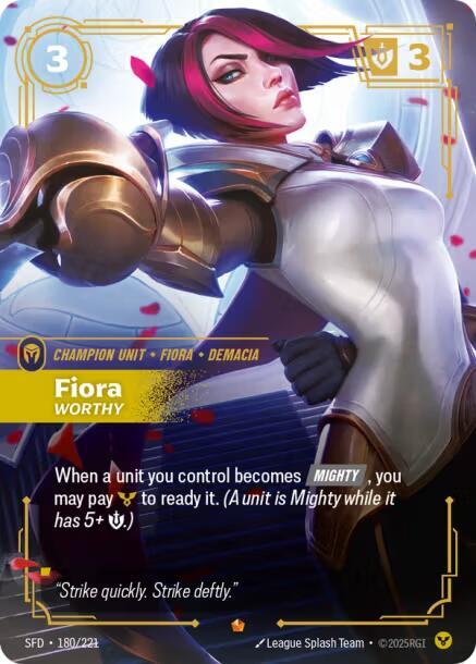 Fiora, Worthy card image