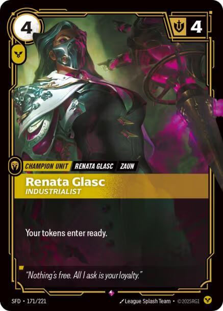 Renata Glasc, Industrialist card image