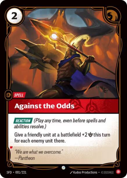 Against the Odds card image