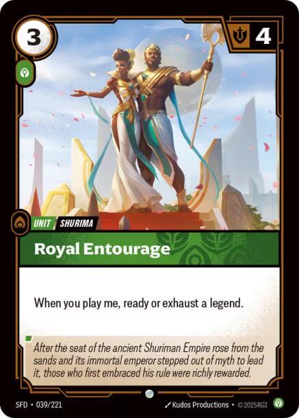 Royal Entourage card image