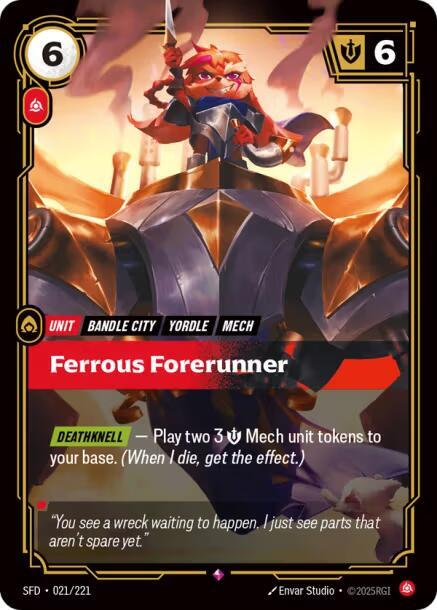 Ferrous Forerunner card image